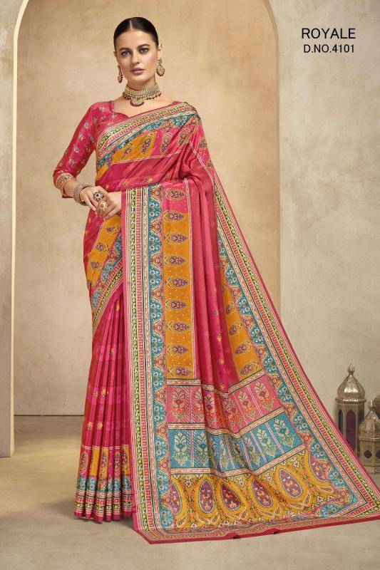 Hypnotex royale rajwadi Wholesale saree market