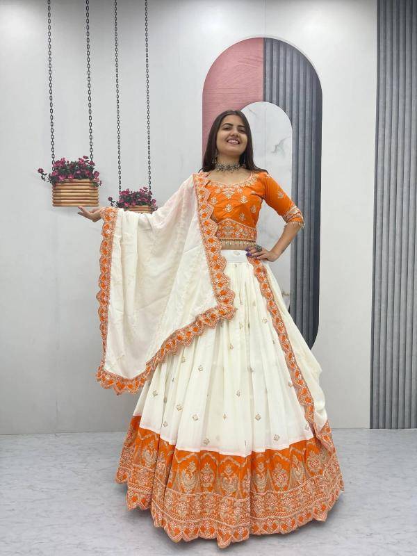 Tapi-290 Chinon Latest lehenga choli designs