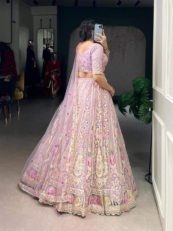 LNB 1453 Net LUV Embroidered lehenga choli in Mumbai