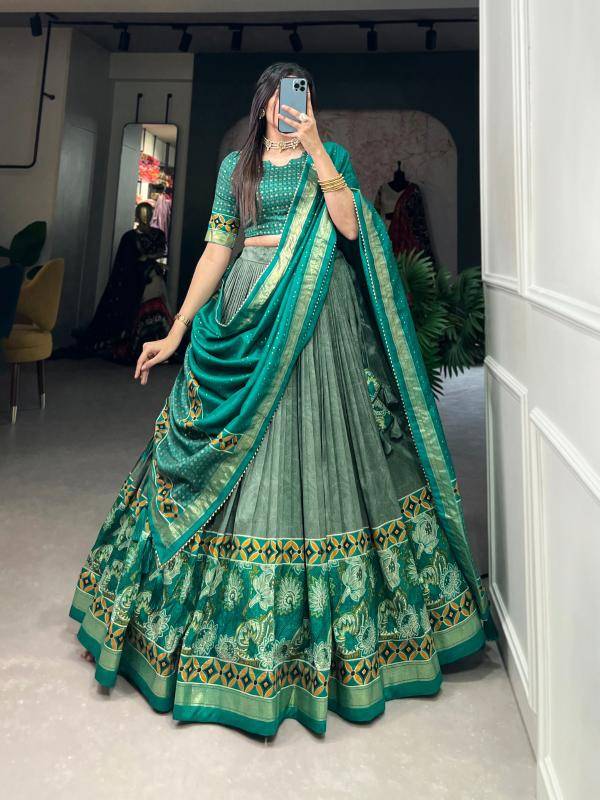 LNB 1210 Tasar Silk SGN Range of lehenga choli in Mumbai