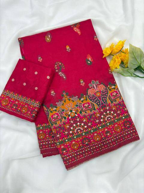 Akshara rajwadi pashmina Designer sarees wholesale in India
