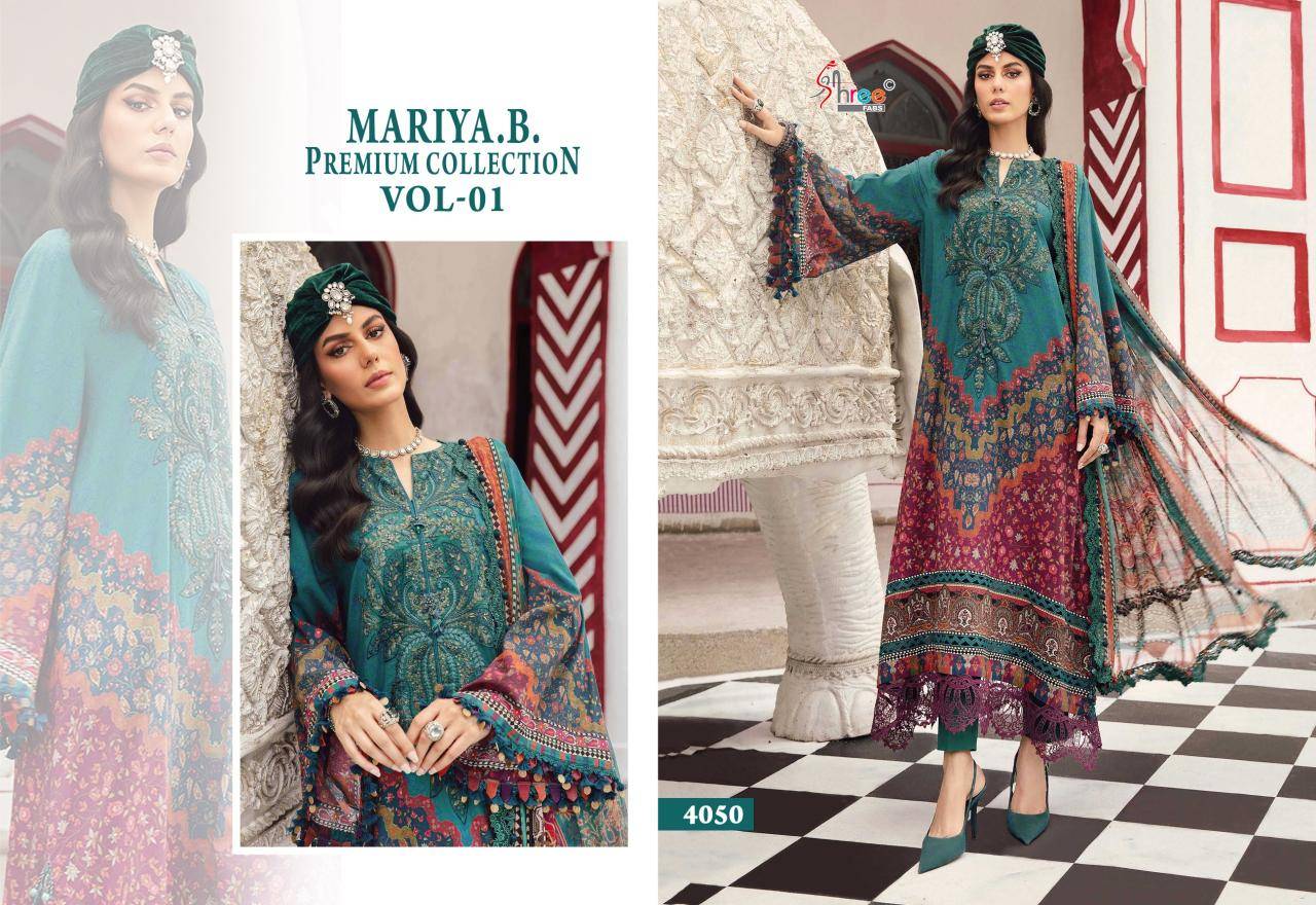Shree fab mariya b premium collection vol-1 pakistani suits wholesalers in India