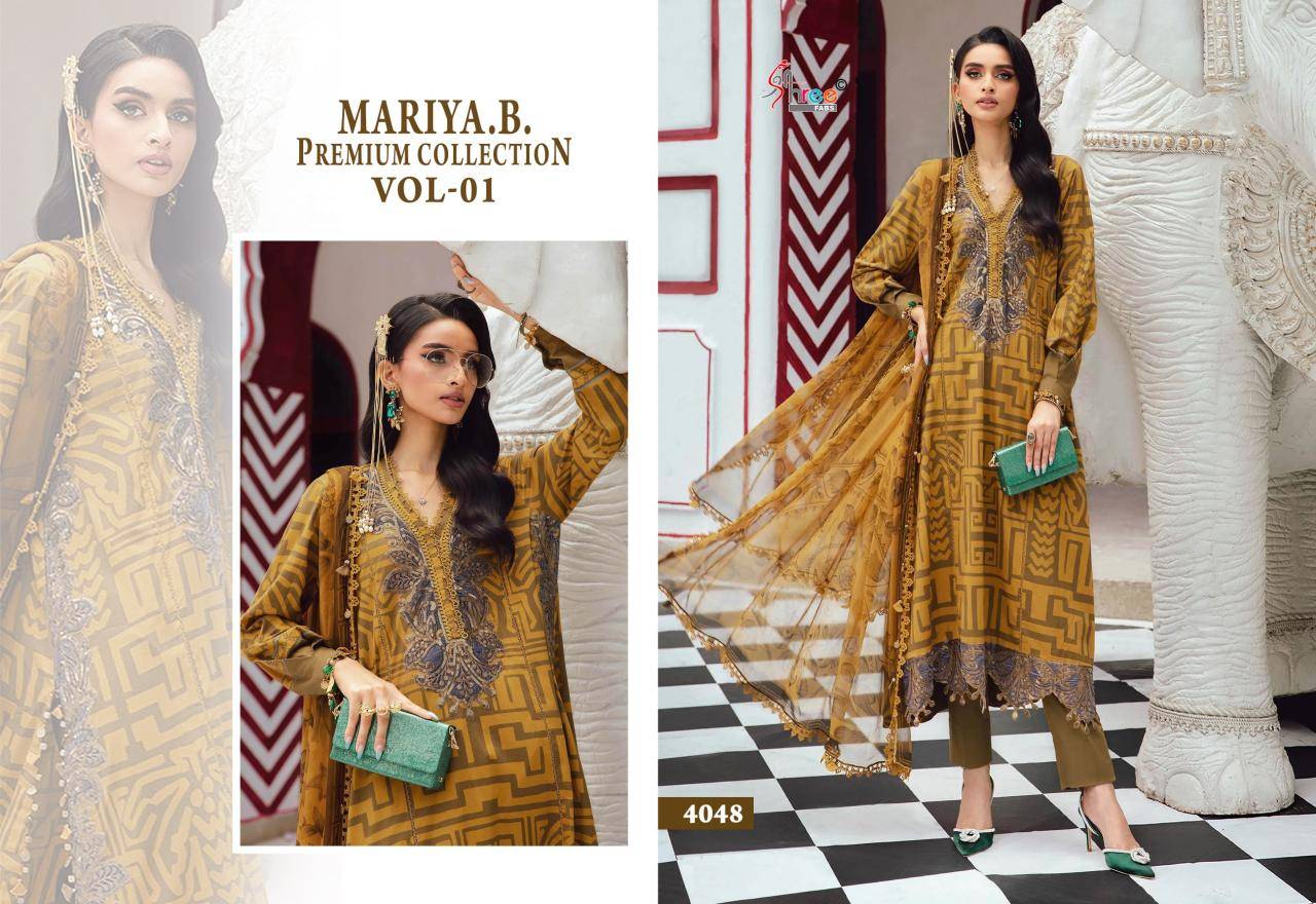 Shree fab mariya b premium collection vol-1 pakistani suits wholesalers in India