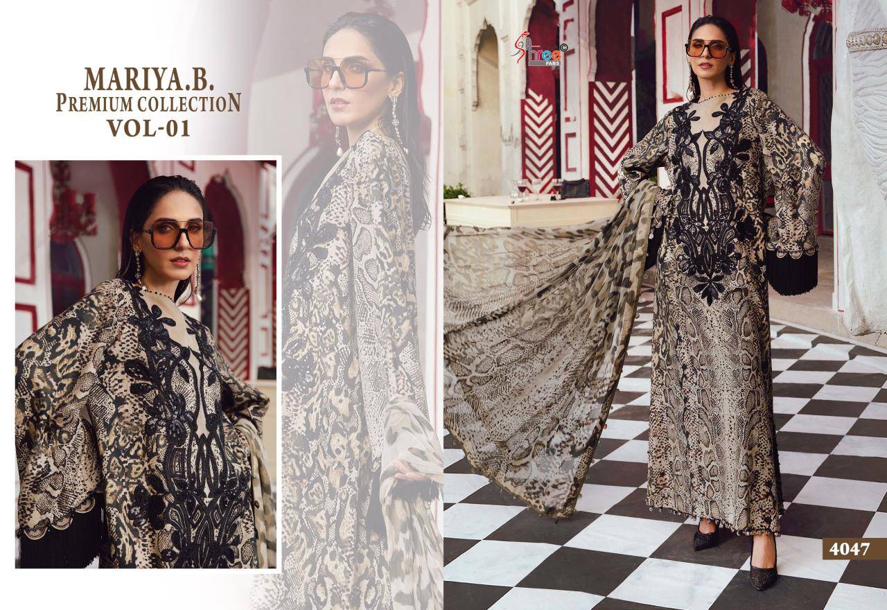 Shree fab mariya b premium collection vol-1 pakistani suits wholesalers in India