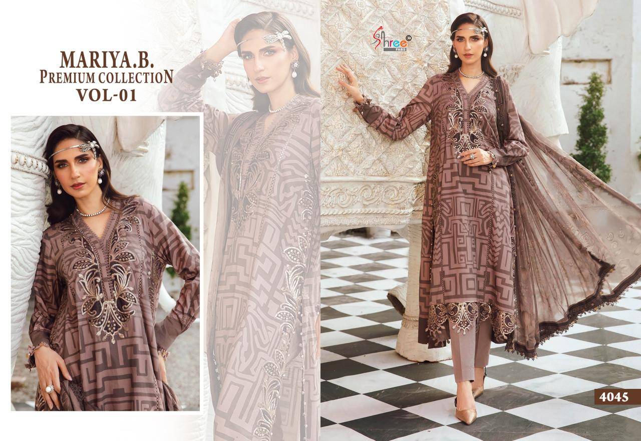 Shree fab mariya b premium collection vol-1 pakistani suits wholesalers in India
