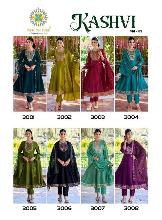 Passion tree kashvi vol 3 Kurti manufacturers in Surat