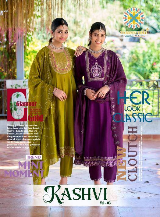 Passion tree kashvi vol 3 Kurti manufacturers in Surat