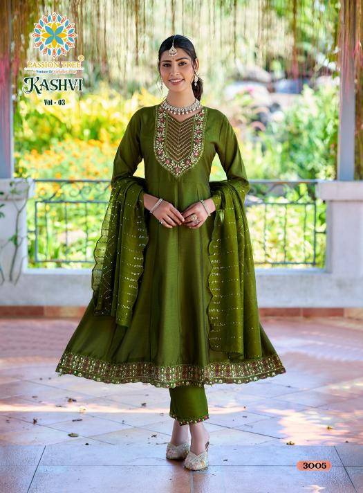 Passion tree kashvi vol 3 Kurti manufacturers in Surat