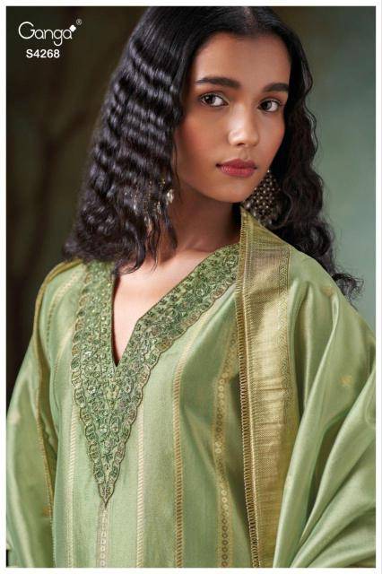 Ganga jasmira 4268 Dress material market in mumbai