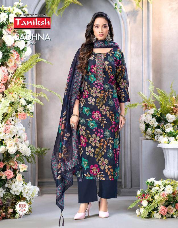 Taniksh sadhna vol 1 kurtis in bulk at wholesale price in surat