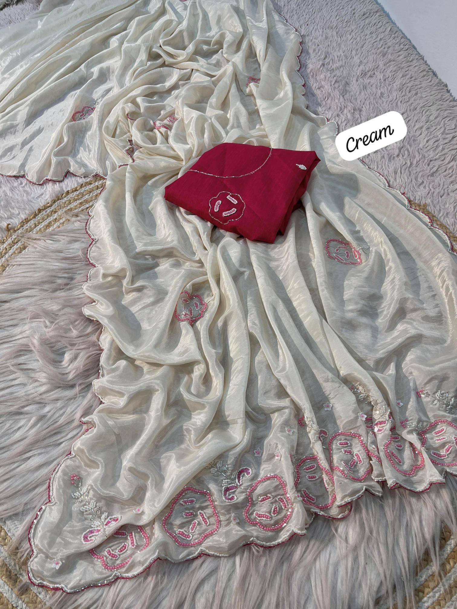 Vinayak handwork ho silk Sarees online India