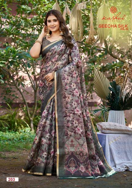 Kashvi seecha silk vol 2 Saree exporters in India