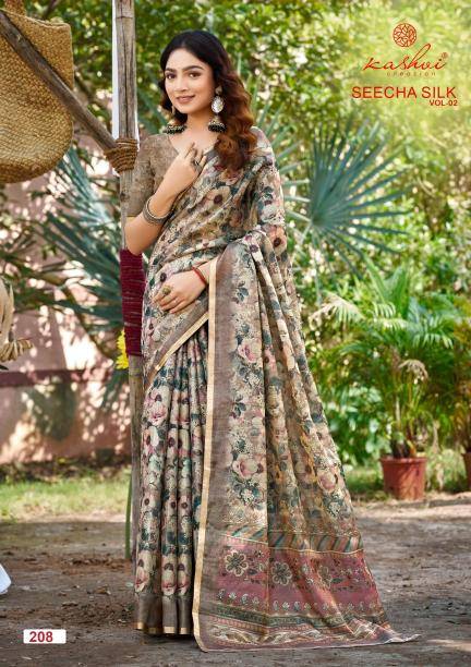 Kashvi seecha silk vol 2 Saree exporters in India