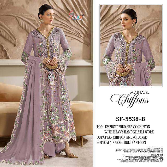 Shree fabs chiffons maria.b SF-5538 Wholesale Salwar Kameez in Kolkata
