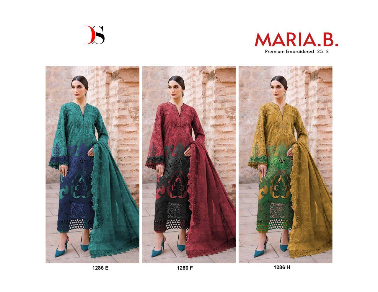 Deepsy hit deisgn of maria b premium embroidered 25-2 Salwar Kameez manufacturers in Kolkata