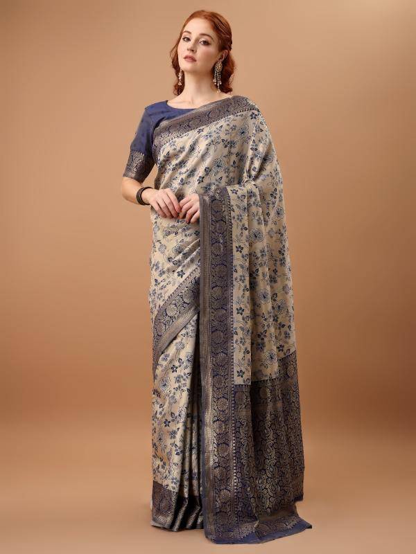 Triveni SSF-04 banararsi silk Bulk saree dealers in ahmedabad