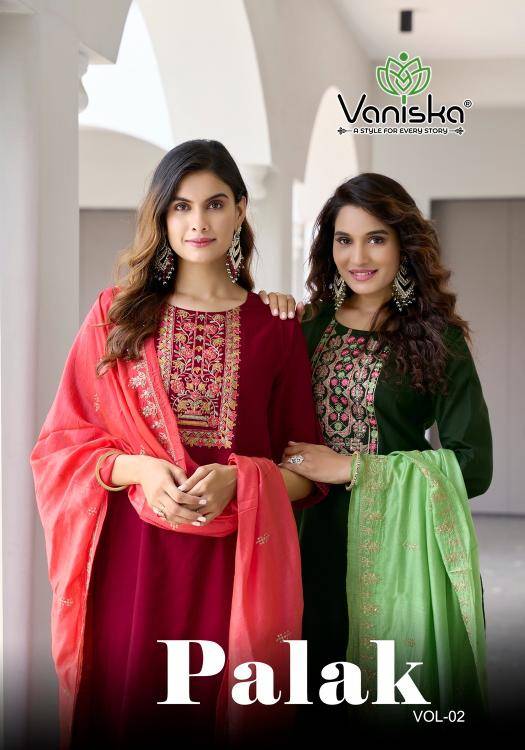 Vaniska palak vol 2 Fancy Kurtis wholesale