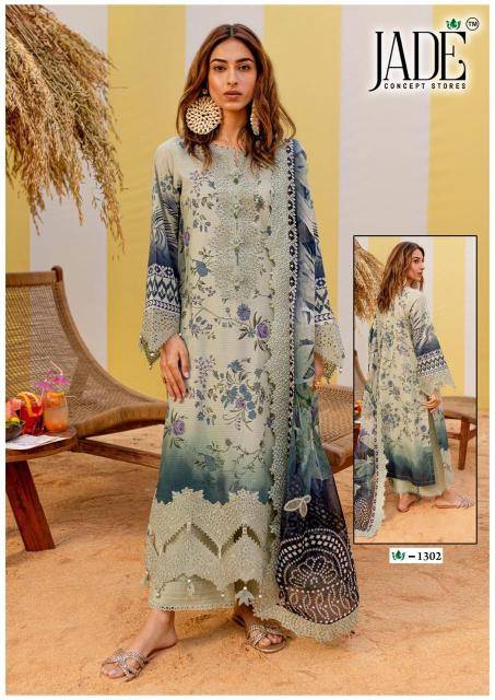 Jade crimson vol-13 dress materials wholesale suppliers in India