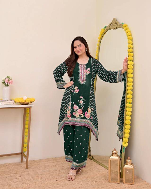 Adhya Hand mirror work cord set Kurti manufacturers in delhi
