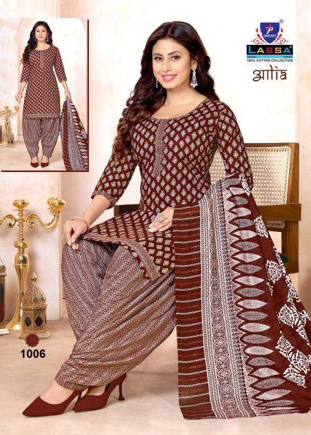 Lassa aalia vol-10 Designer dress materials in Mumbai