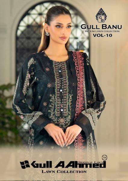 Gullahmed gull banu vol-10 Premium dress materials in Mumbai