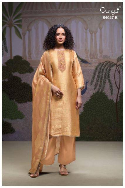 Ganga alana 4027 Bulk dress materials market in Mumbai