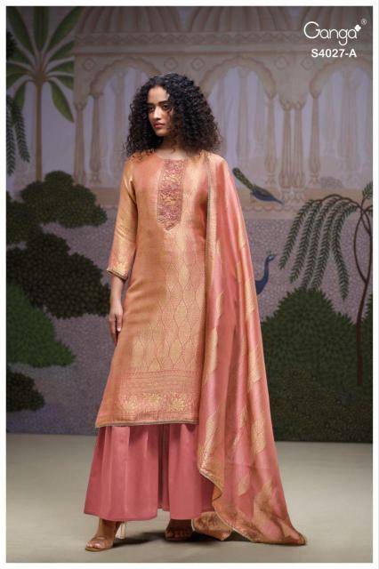 Ganga alana 4027 Bulk dress materials market in Mumbai