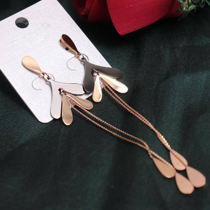 A Earrings 1257 Artificial temple jewellery