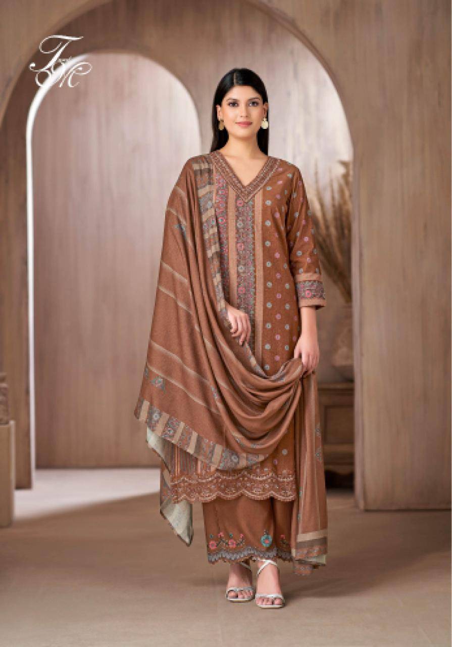 T&M ishika Unstitched dress materials wholesale in Delhi