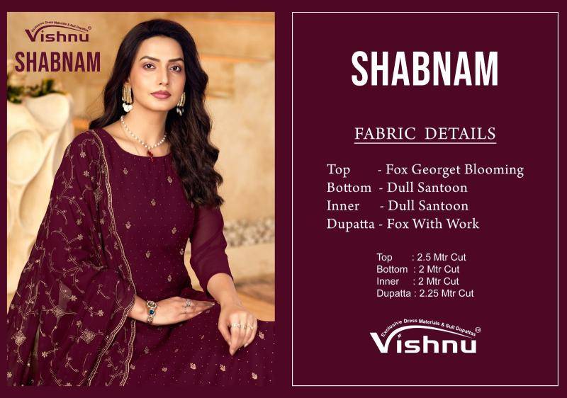 Vishnu shabnam Wholesale dress materials in Delhi