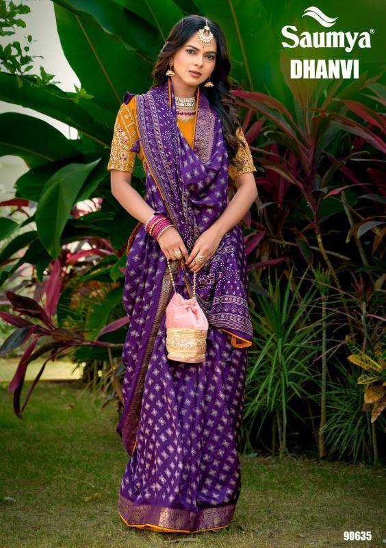 Saumya dhanvi Designer sarees in Ahmedabad