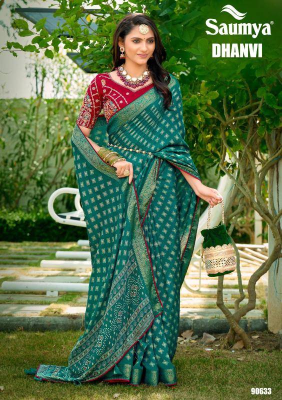 Saumya dhanvi Designer sarees in Ahmedabad