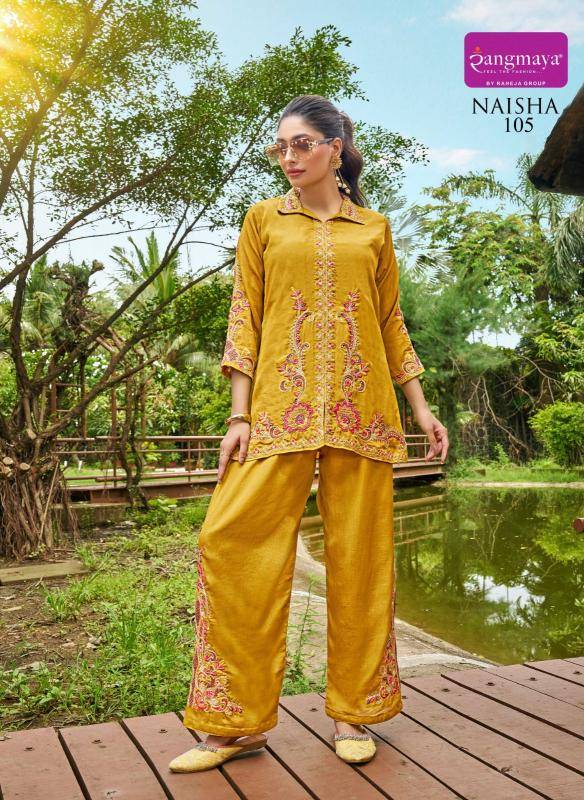 Rangmaya naisha coord set Kurti wholesale market in Pune