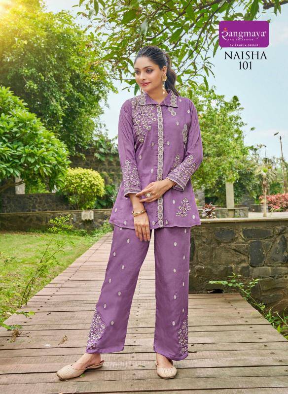 Rangmaya naisha coord set Kurti wholesale market in Pune