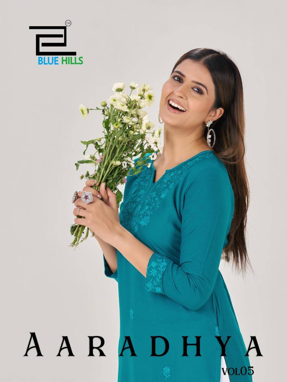 Blue hills aaradhya vol 5 Wholesale Kurti Market in Mumbai