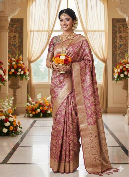 Tulsi AAB pattu silk Bulk sarees online