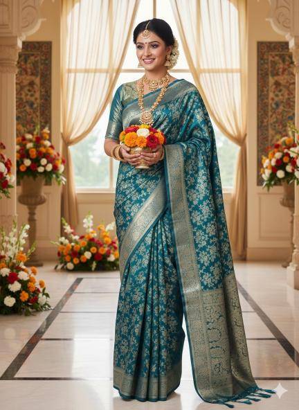 Tulsi AAB pattu silk Bulk sarees online