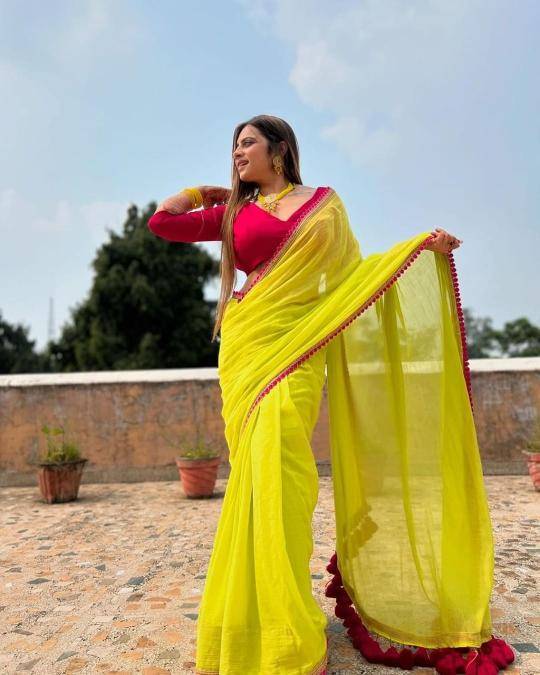 GC beautiful lace Saree wholesale price in India