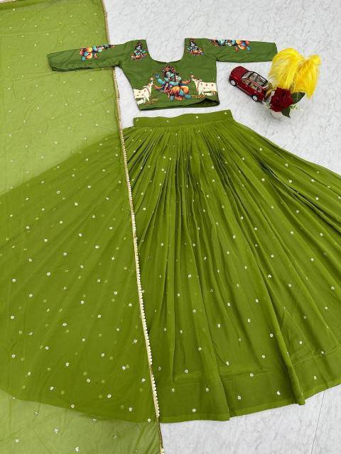 Pc-541 Cotton Heavy work lehenga choli wholesale in Mumbai