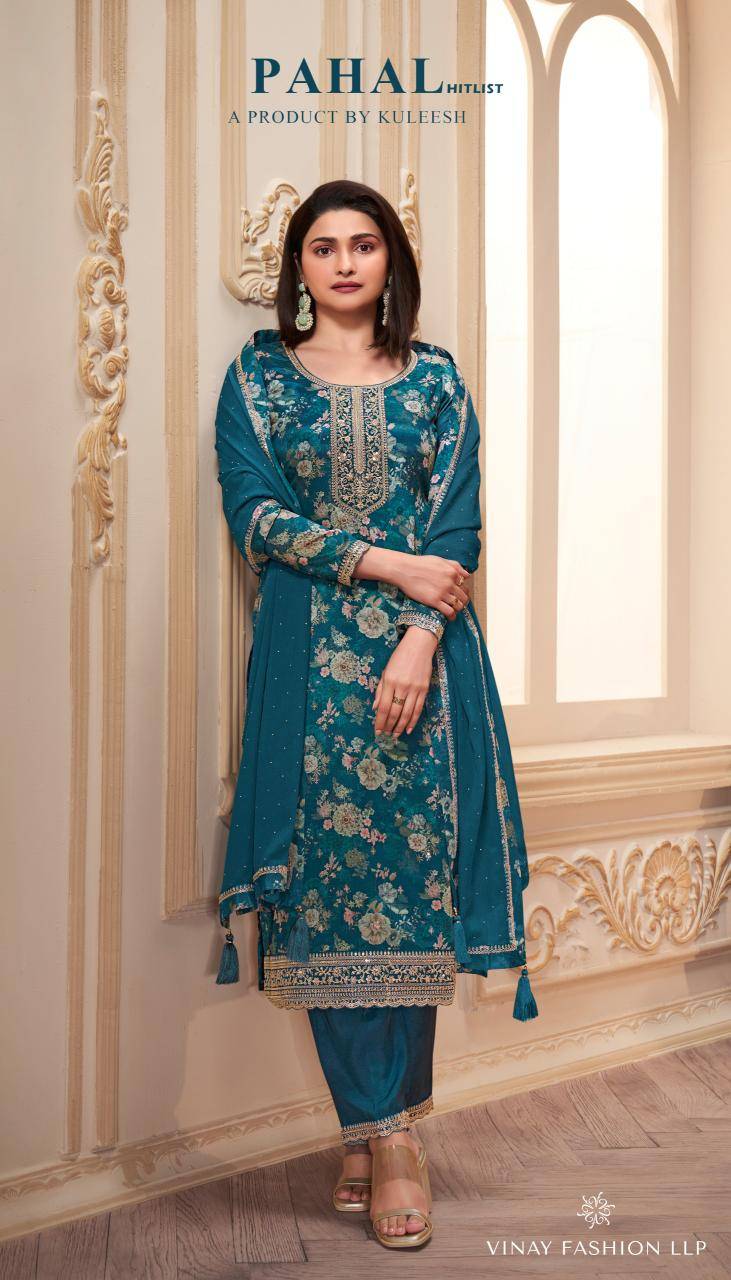 Vinay kuleesh pahal dress material suppliers in India