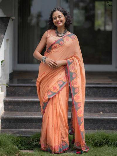 Triveni W-351 cotton Saree manufacturers in mumbai