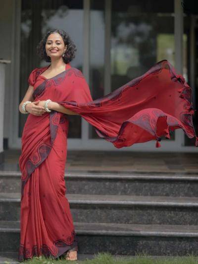 Triveni W-351 cotton Saree manufacturers in mumbai