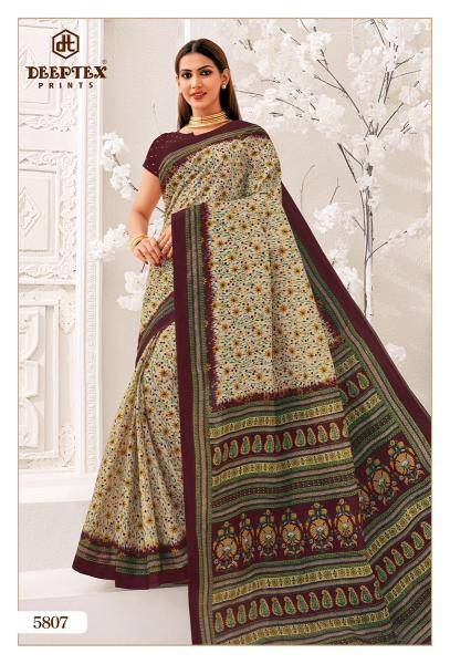 Deeptex mother india vol-58 Saree wholesale market in mumbai
