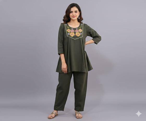 Ballika cotton co ord set Kurti distributor in Mumbai