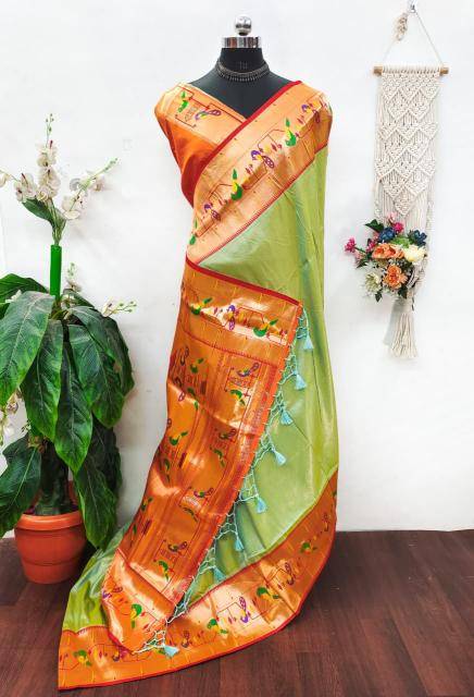 Akshara silk paithani  Wholesale Saree Market in Kolkata