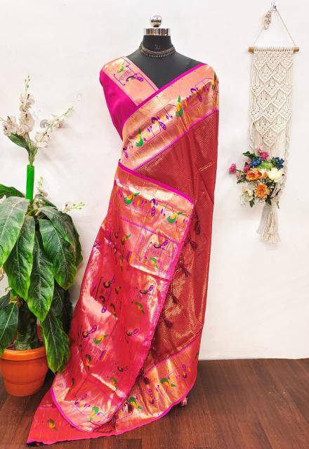 Akshara silk paithani  Wholesale Saree Market in Kolkata