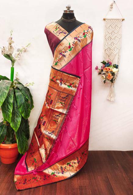 Akshara silk paithani  Wholesale Saree Market in Kolkata