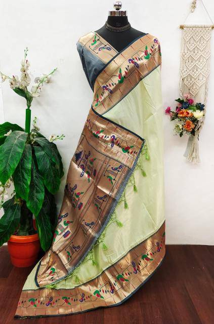 Akshara silk paithani  Wholesale Saree Market in Kolkata