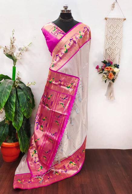 Akshara silk paithani  Wholesale Saree Market in Kolkata