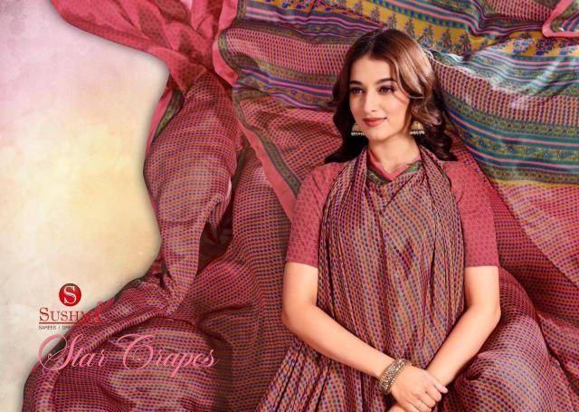 Tulsi star crapes Wholesale Saree Dealers in Kolkata